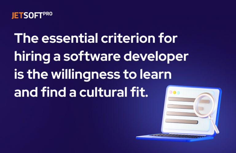 The essential criterior for hiring software developer