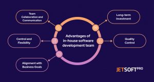 Advantages of in-house software development team