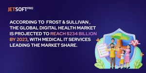 According to Frost & Sullivan , the global digital health market is projected to reach $234 billion by 2023, with medical IT services leading the market share.
