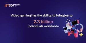 Video gaming has the ability to bring joy to 2.3 billion ipeople