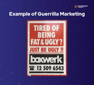 Guerrilla Marketing Example